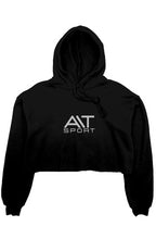 Load image into Gallery viewer, crop fleece hoodie