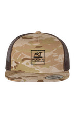 Load image into Gallery viewer, Multicam Arid/ Brown Trucker Cap
