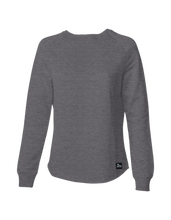 Load image into Gallery viewer, WOMENS LIGHT WASH CREW