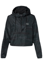 Load image into Gallery viewer, WOMENS HOODED BREAK PULLOVER CROP