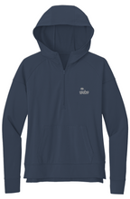 Load image into Gallery viewer, WOMENS WICKING 1/2 ZIP HOODIE