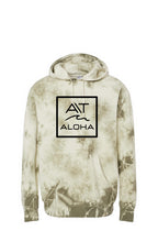 Load image into Gallery viewer, Tie Dye Olive Hoodie
