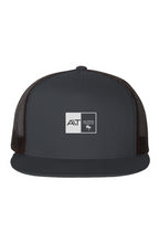 Load image into Gallery viewer, Black-Mesh-Five-Panel-Trucker-Cap
