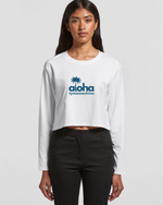 WOMENS CROP L/S