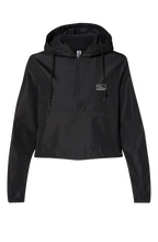 Load image into Gallery viewer, WOMENS HOODED BREAK PULLOVER CROP
