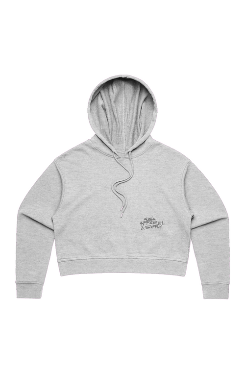WOMENS CROP HOOD