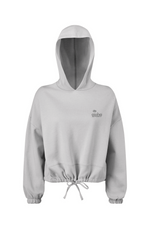 WOMENS CROPPED OVERSIZED HOODIE