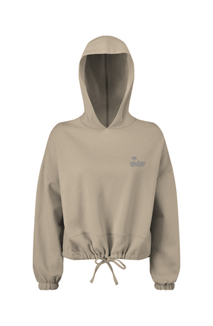 WOMENS CROPPED OVERSIZED HOODIE