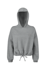 WOMENS CROPPED OVERSIZED HOODIE
