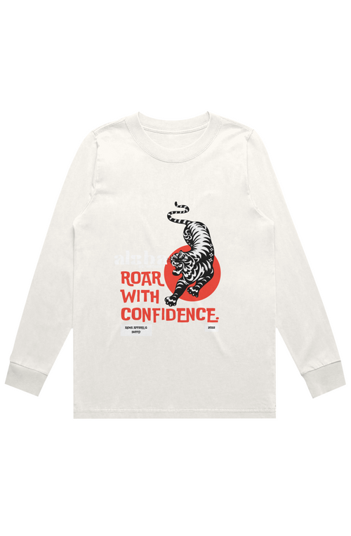 WOMENS FADED HEAVY L/S ROAR