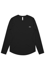 WOMENS CURVED L/S