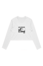 WOMENS CROP L/S WAVE