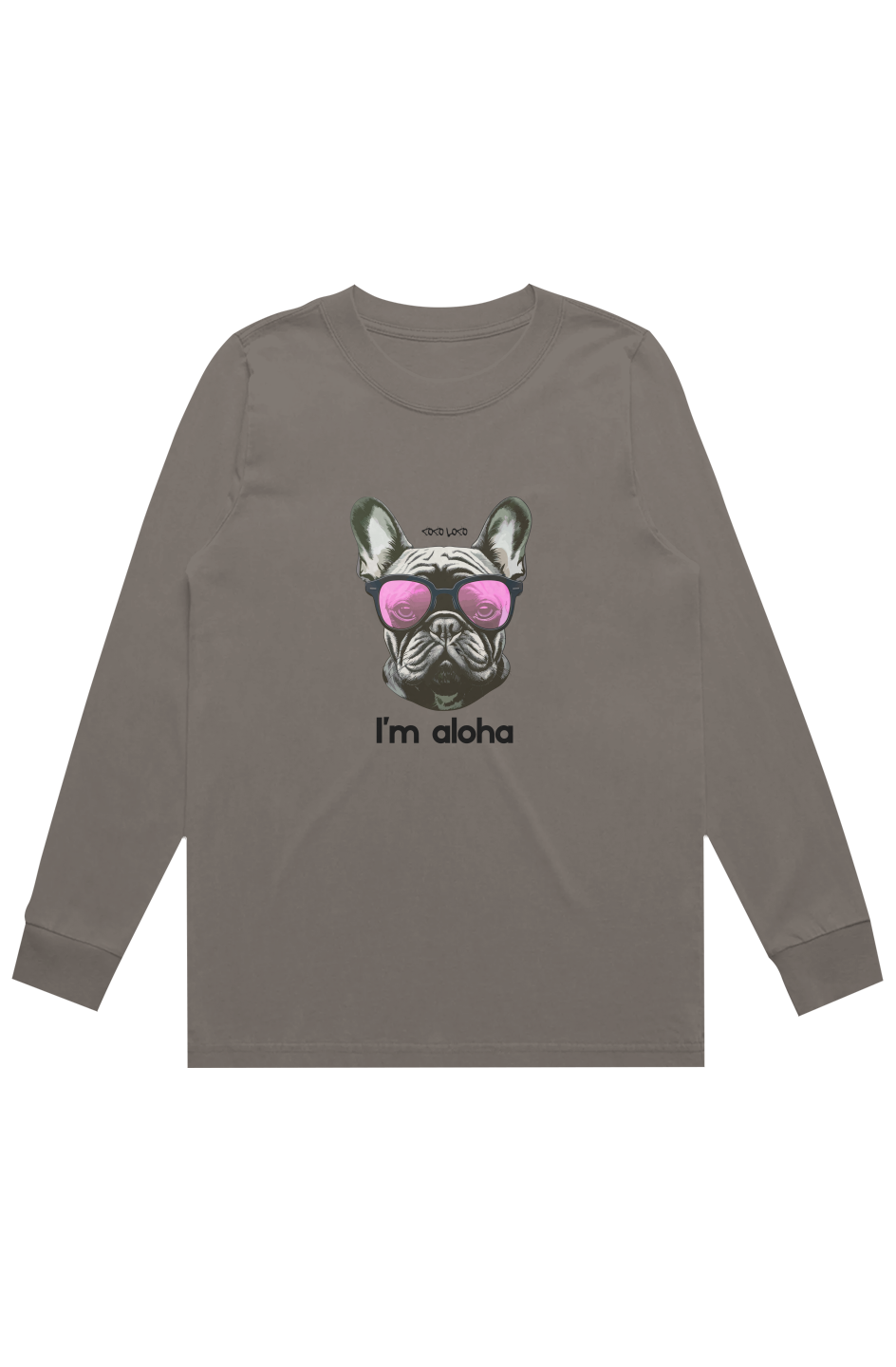 Womens Heavy Faded LS Tee