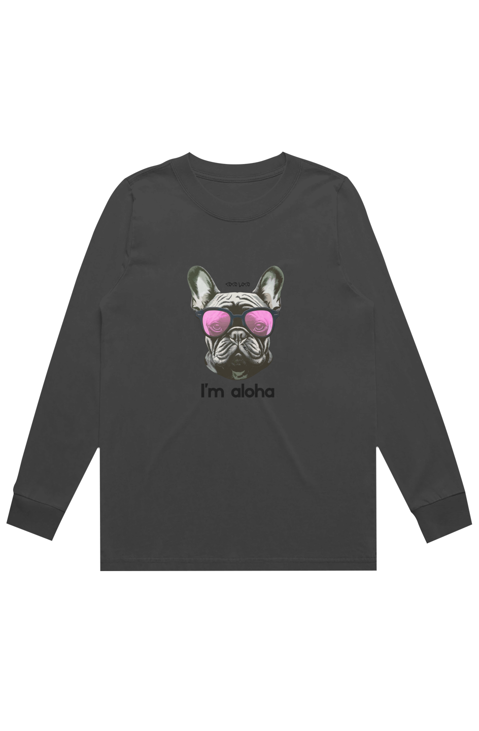 Womens Heavy Faded LS Tee