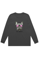 Womens Heavy Faded LS Tee