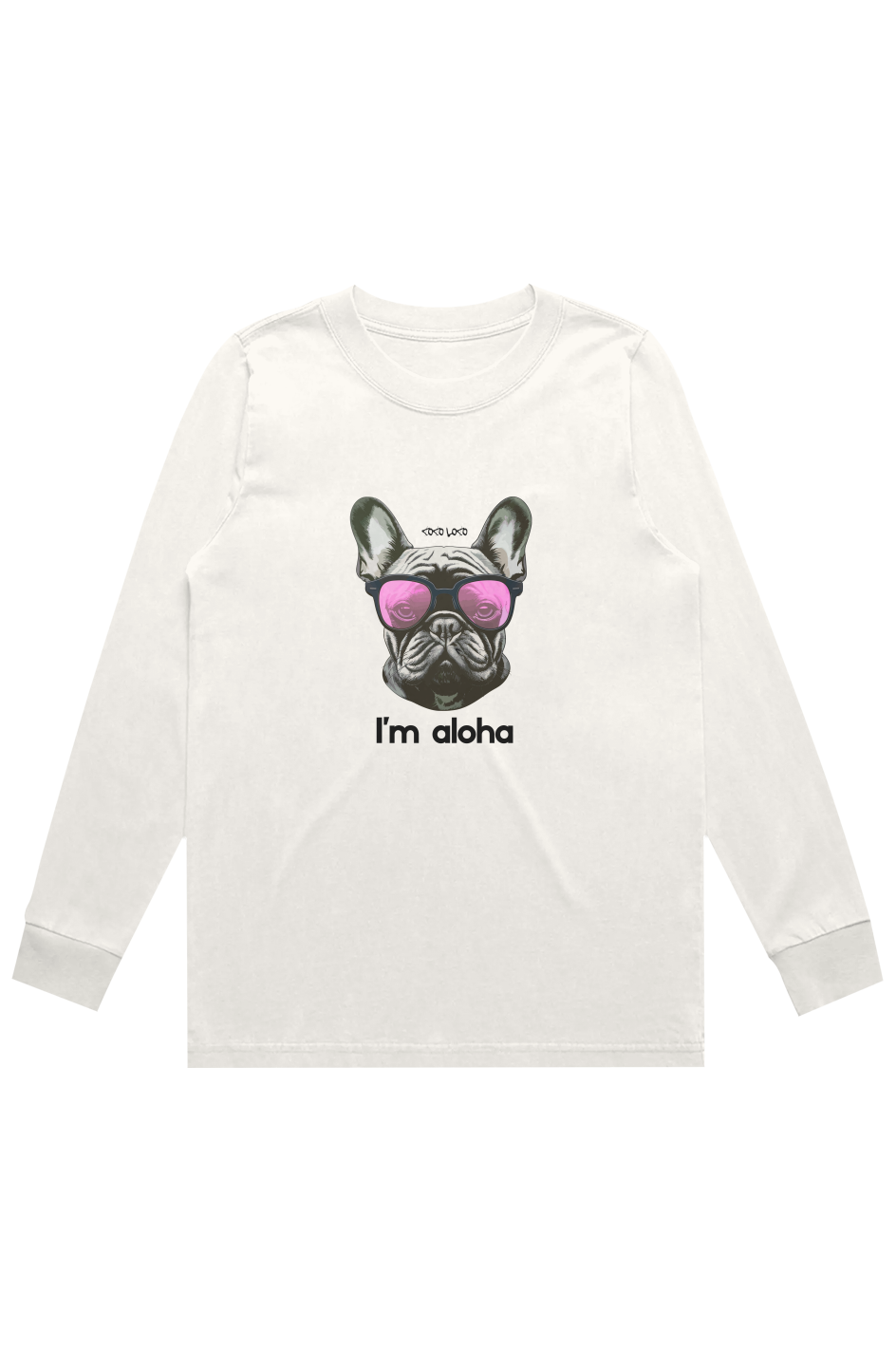 Womens Heavy Faded LS Tee