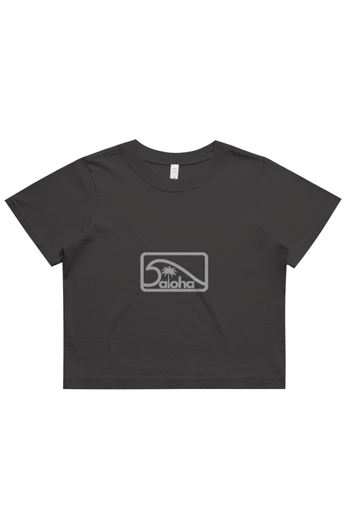 Heavy Faded Crop Tee
