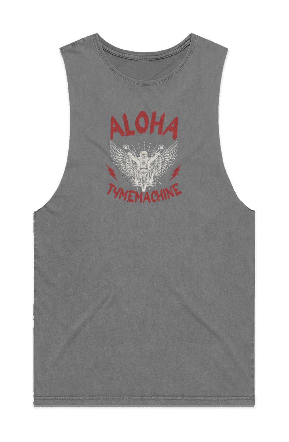 MENS STONE WASH BARNARD TANK
