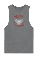 MENS STONE WASH BARNARD TANK