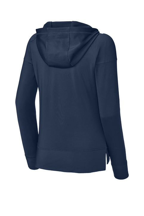 WOMENS SPORT 1/2 ZIP HOODIE