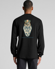 Load image into Gallery viewer, MENS HEAVY L/S TEE CHILLIN
