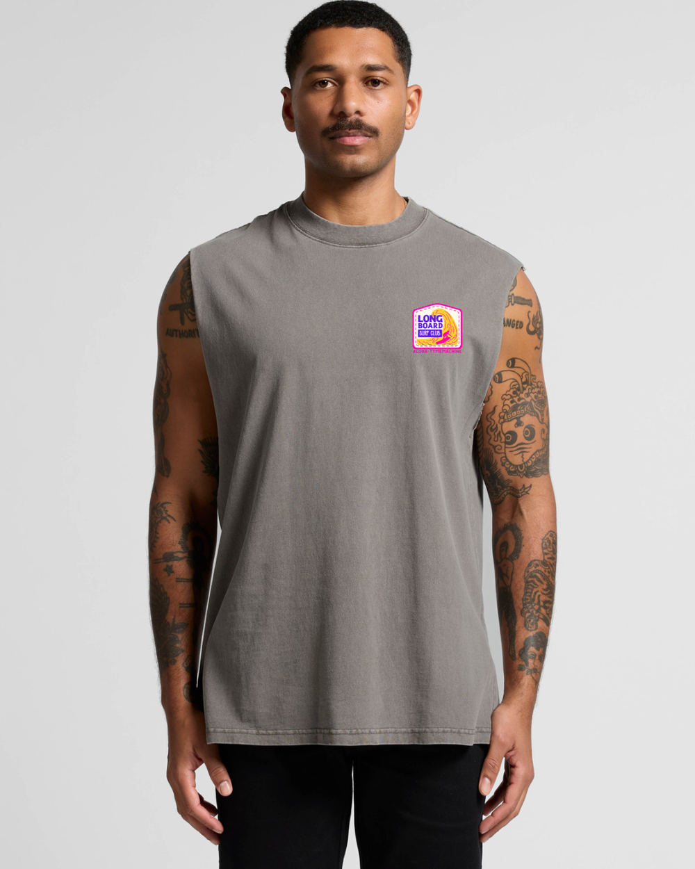 HEAVY FADED TANK SURF
