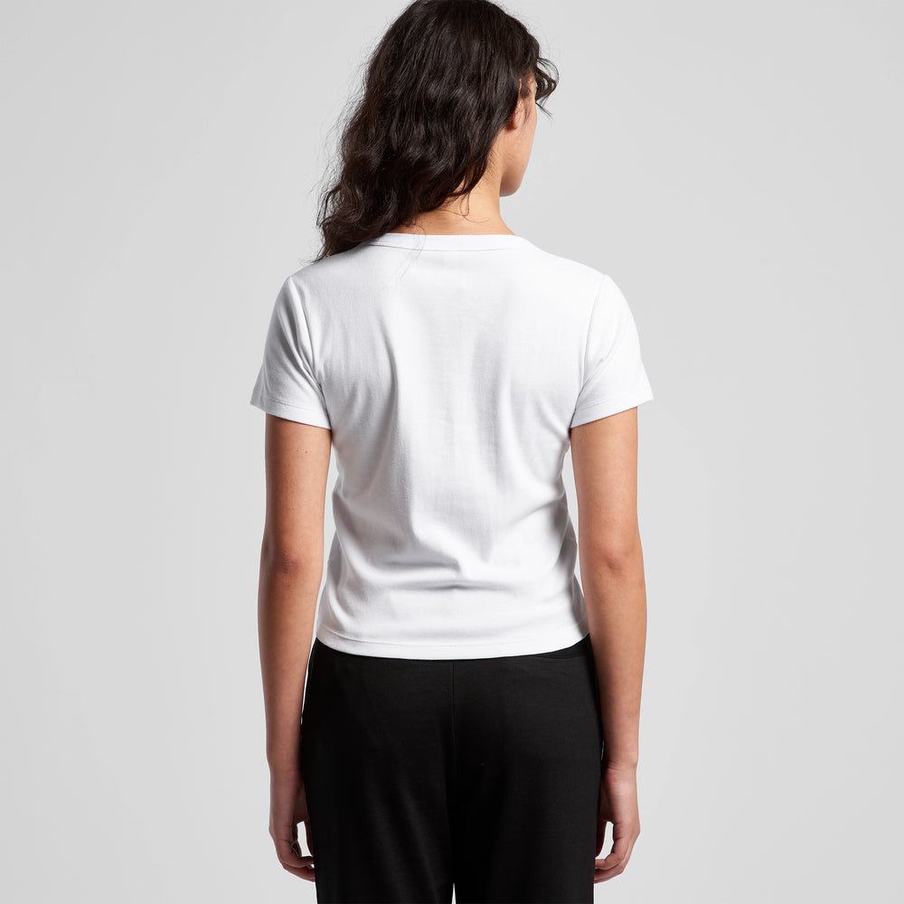 WOMENS RIB BABY TEE