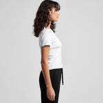 WOMENS RIB BABY TEE