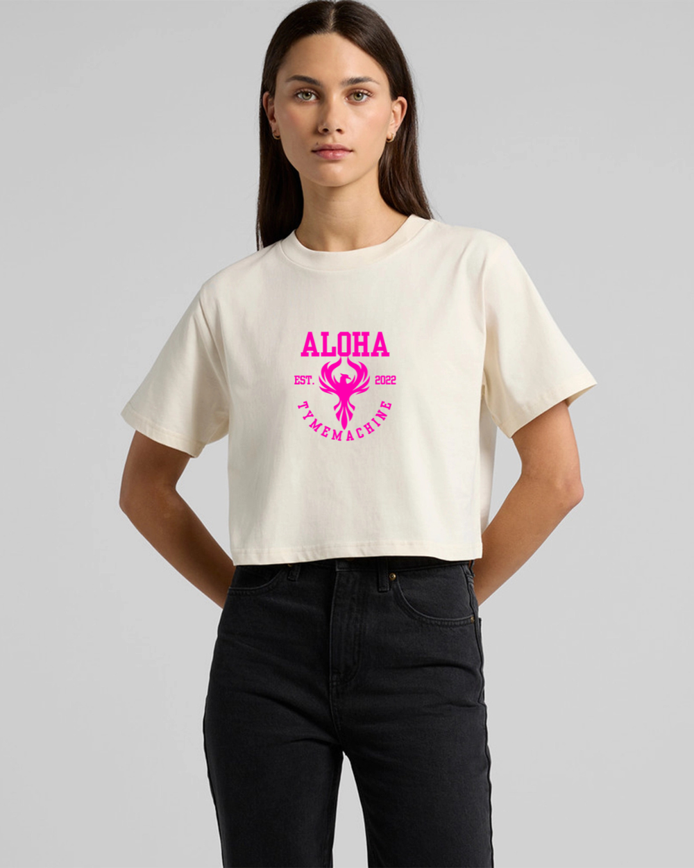 WOMENS CLASSIC CROP TEE PHOENIX