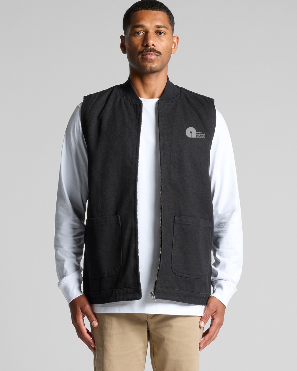 CANVAS WORK VEST